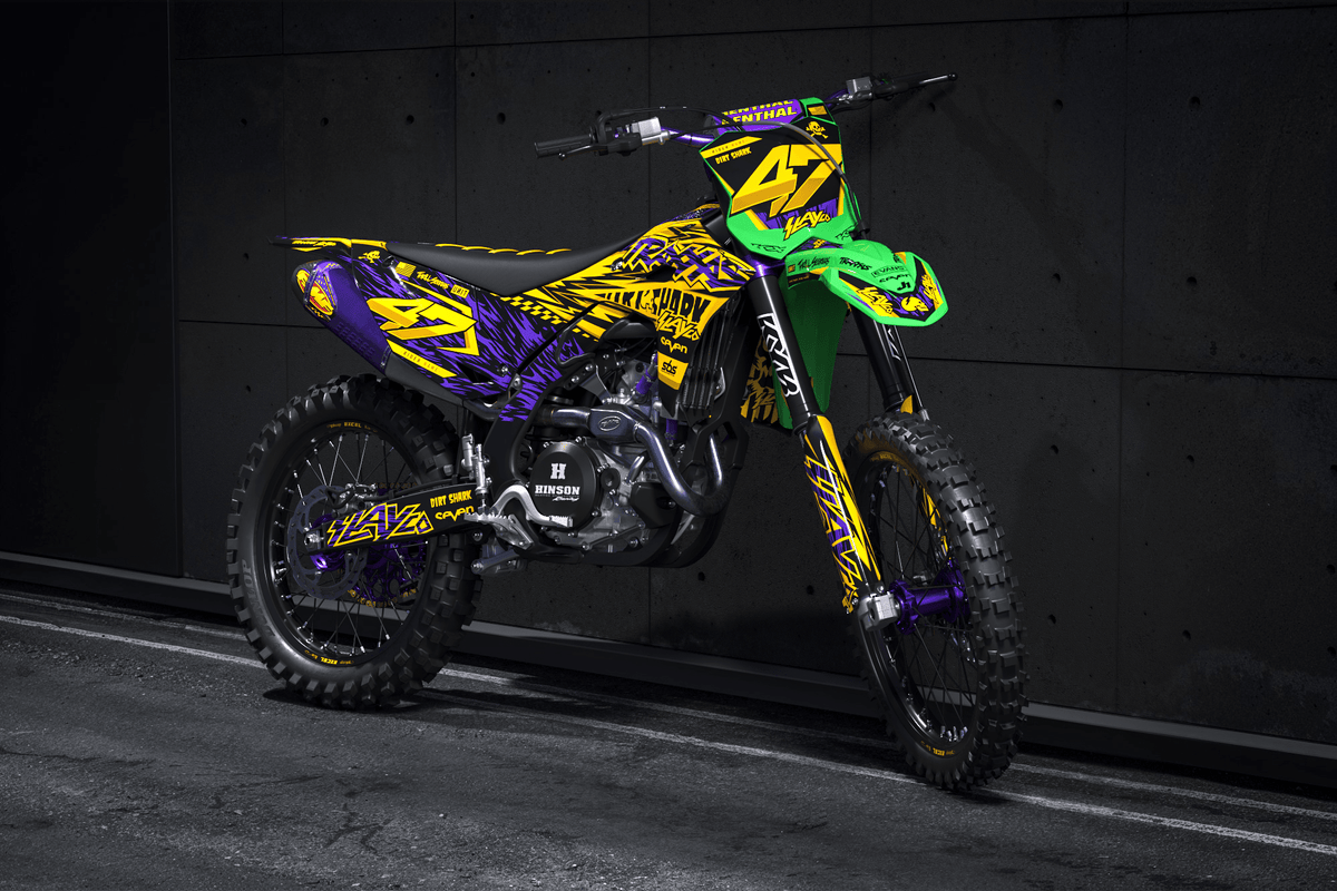 Kit Déco KAWASAKI KXF 250 2025 & KXF 450 2024-2025 - Traxxas