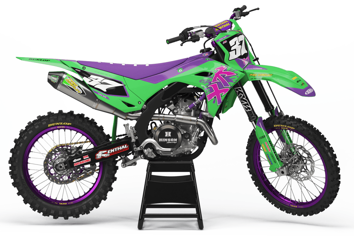 Kit Déco KAWASAKI KXF 250 2025 & KXF 450 2024-2025 - Dyno