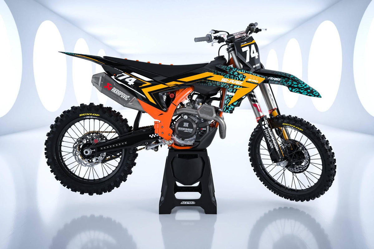 KTM EXC EXC-F SX SX-F 2023-2025 Deco Kit - Leopard