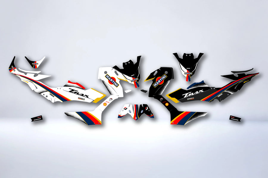 Kit Déco Yamaha TMAX 500 530 560 2012-2026 - MARTINI