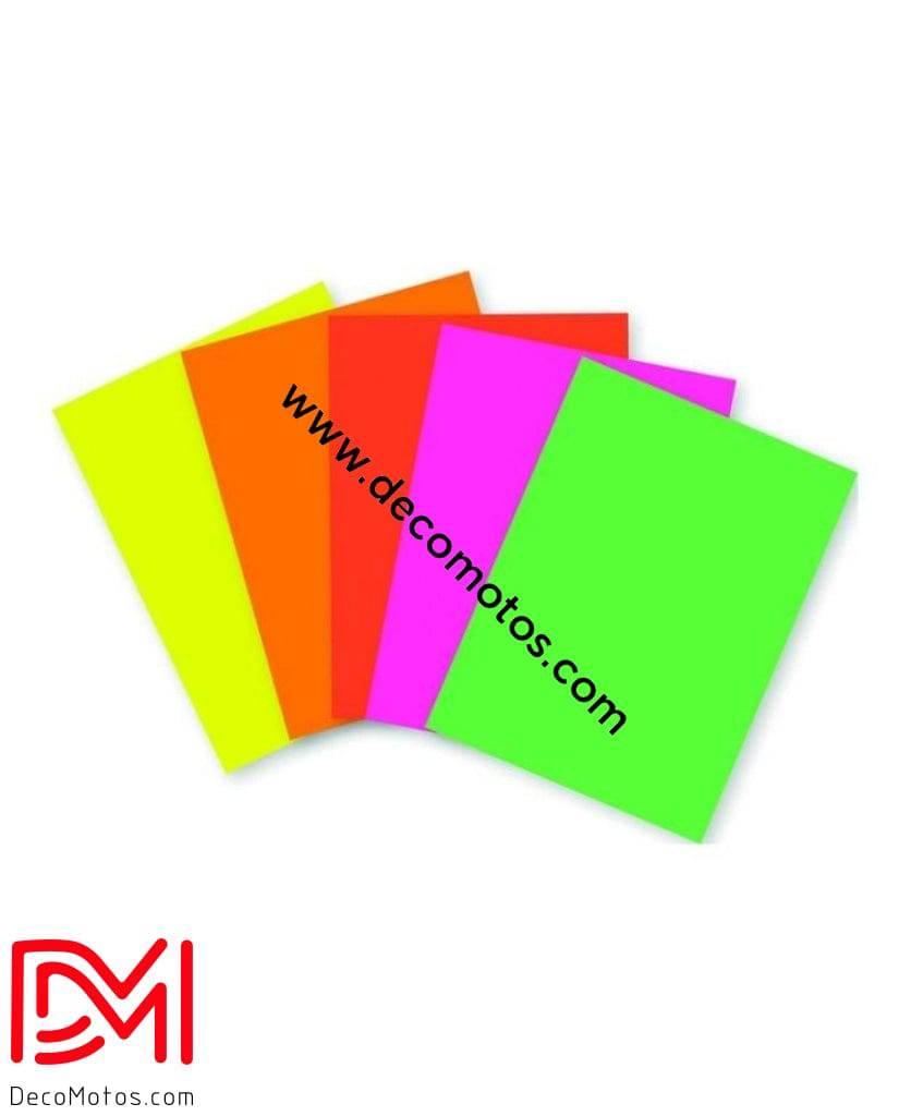 Opción color fluo para llanta