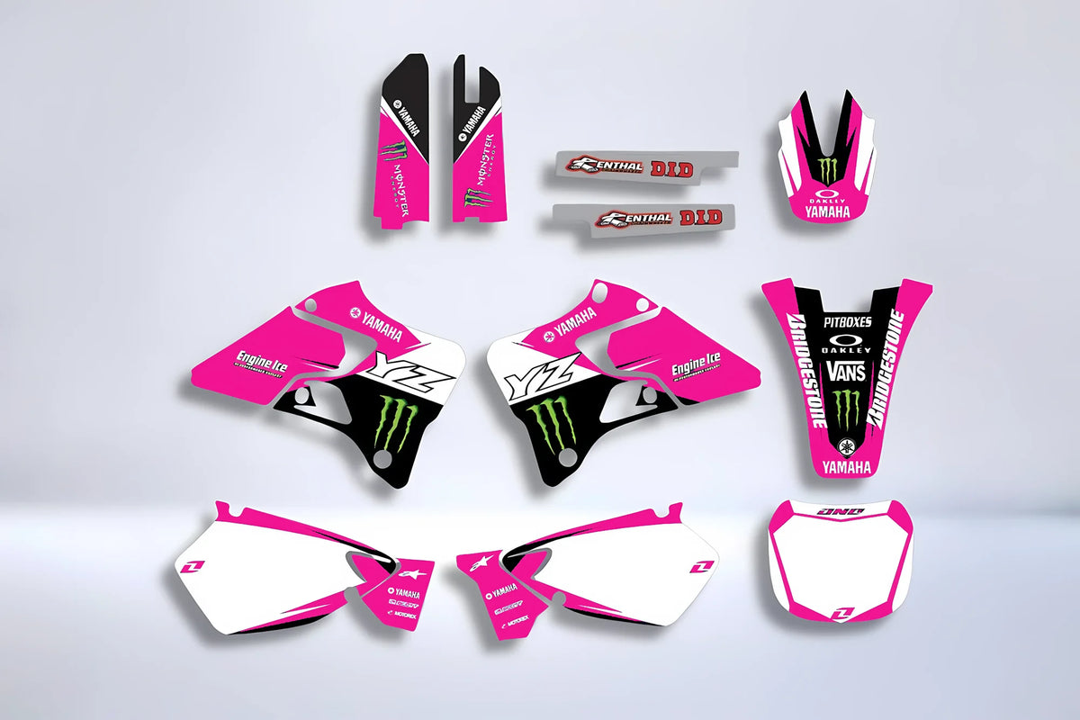 Kit déco YAMAHA YZ 125-250 1996-2001 - MONSTER #2