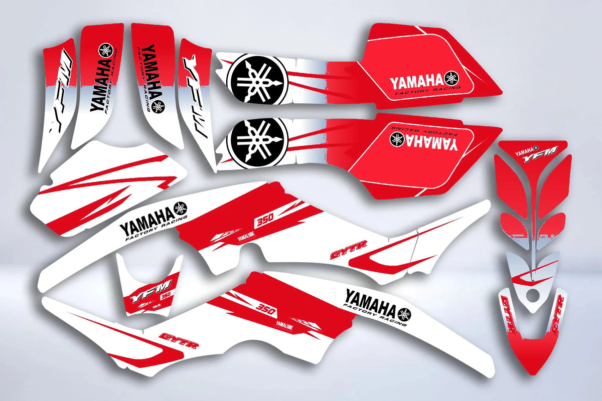 Graphics kit Yamaha YFM 350 Raptor - BLUE ORIGINAL