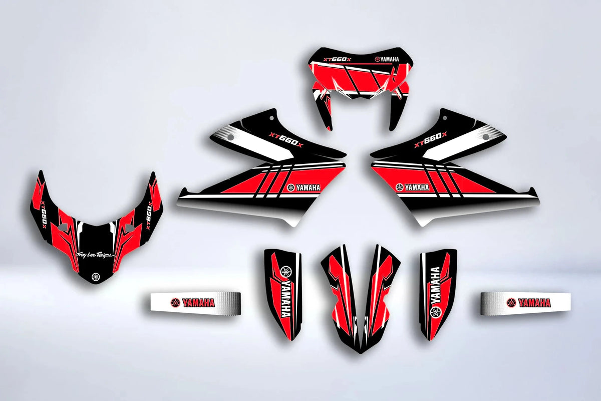Kit grafiche YAMAHA XT 660 X DOPO 2006 - 60° Anniversario V1