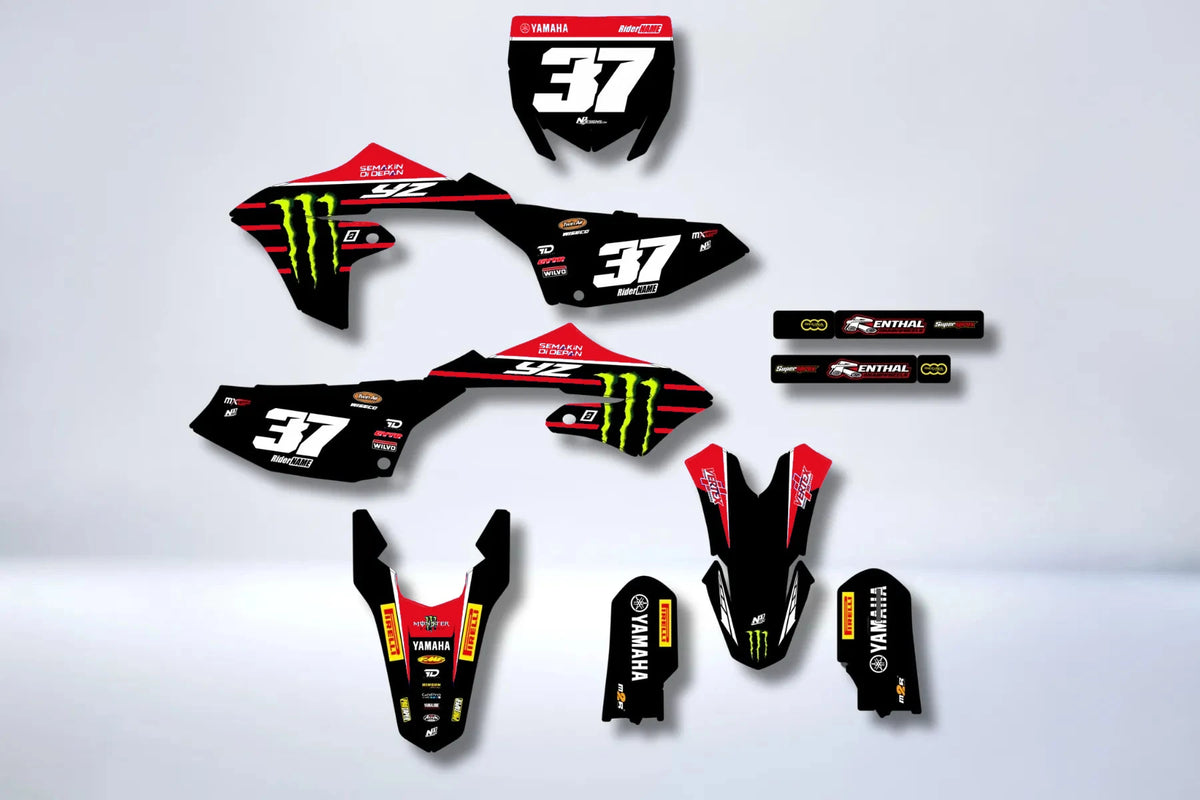 Dekor-Kit Yamaha YZ 65 2018-2025 - MONSTER