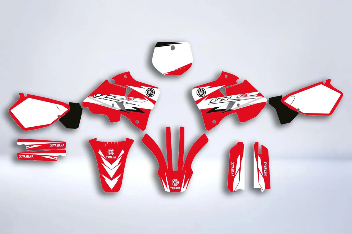 Dekor-Kit YAMAHA YZ 125-250 1996-2001 - ORIGINE