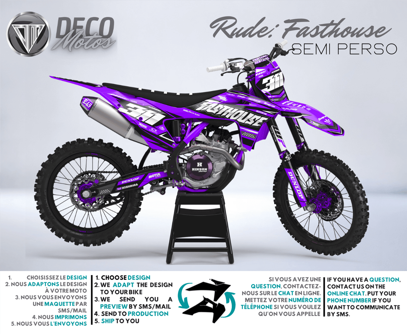Fasthouse - Halbpersonalisierter Dekorationssatz