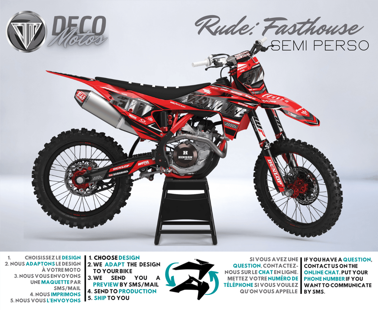 Fasthouse - Halbpersonalisierter Dekorationssatz