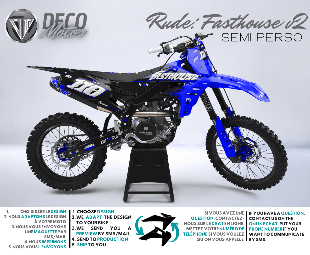 Fasthouse V2 - Halbpersonalisierter Dekorationssatz
