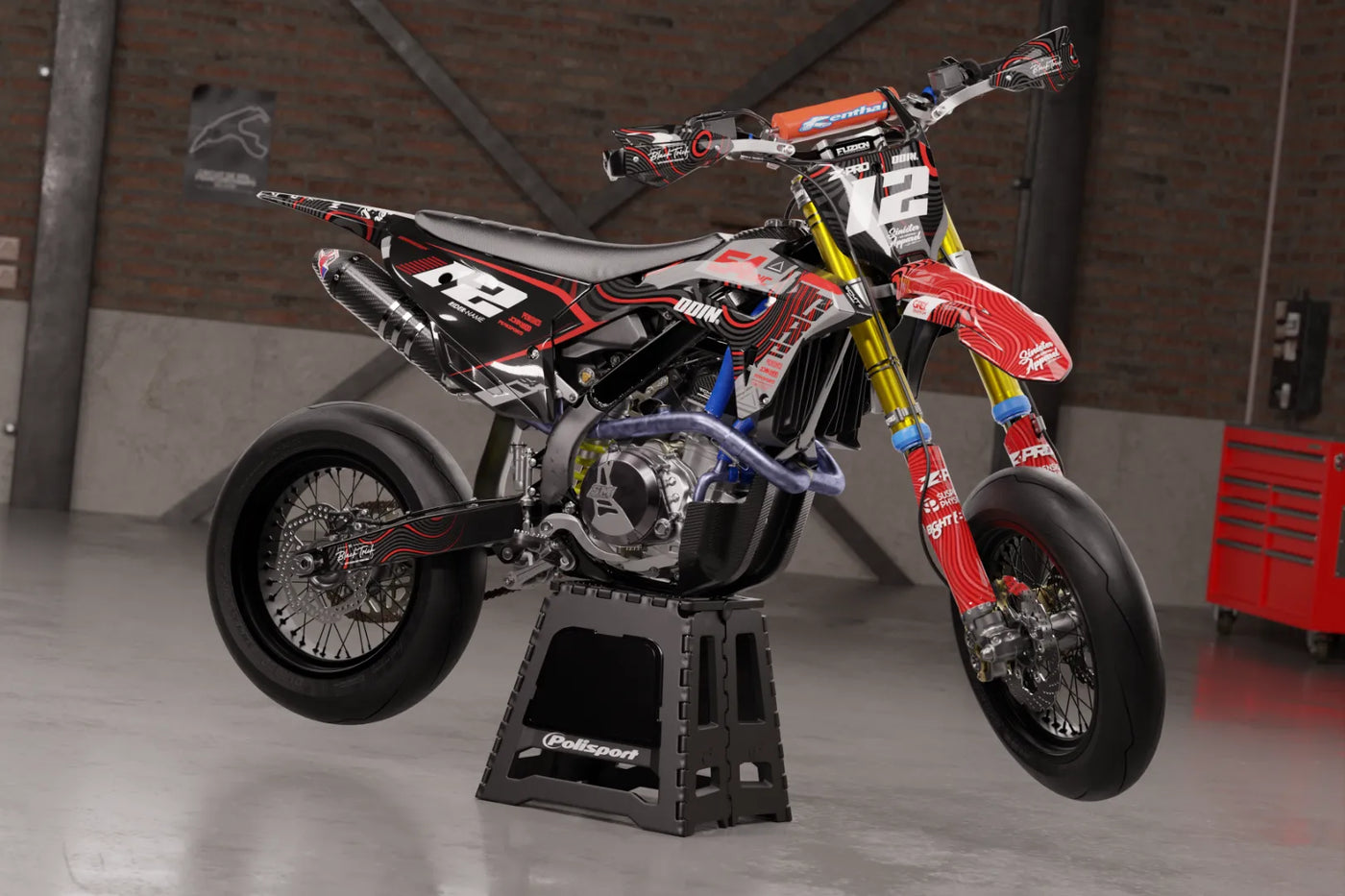 kit gráfico HONDA CRF 250 2022-2024 & CRF 450 2021-2024 - Matrix