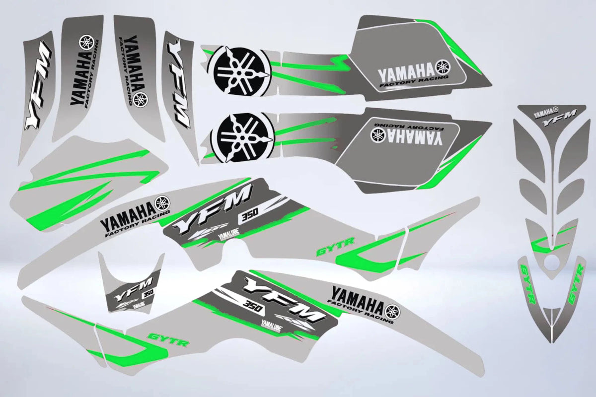 Kit déco Yamaha YFM 350 Raptor - VULKO