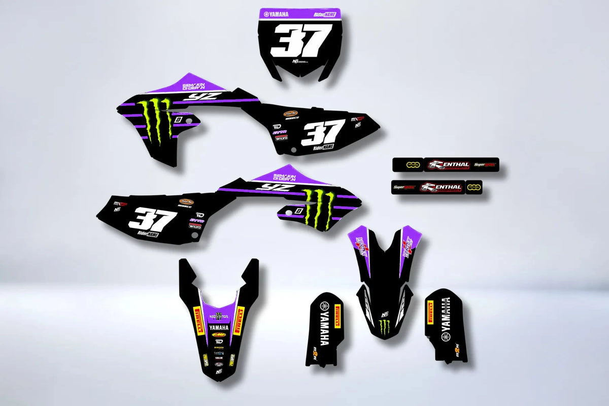 Dekor-Kit Yamaha YZ 65 2018-2025 - MONSTER