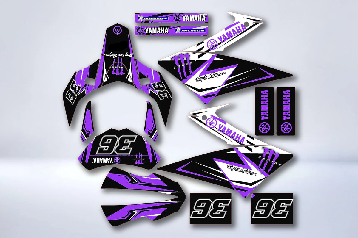 Kit grafiche YAMAHA XT 660 X DOPO 2006 MONSTER BLU