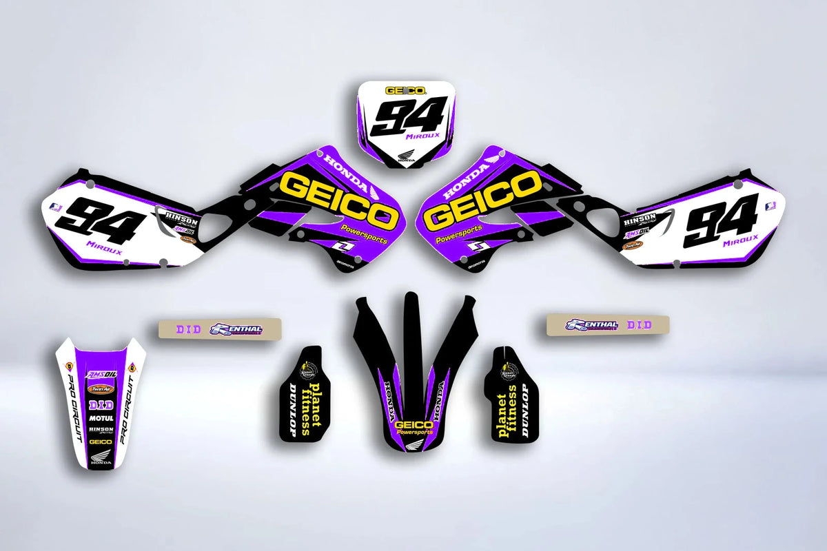 Kit Déco HONDA CR 125-250 1997-1999 - GEICO