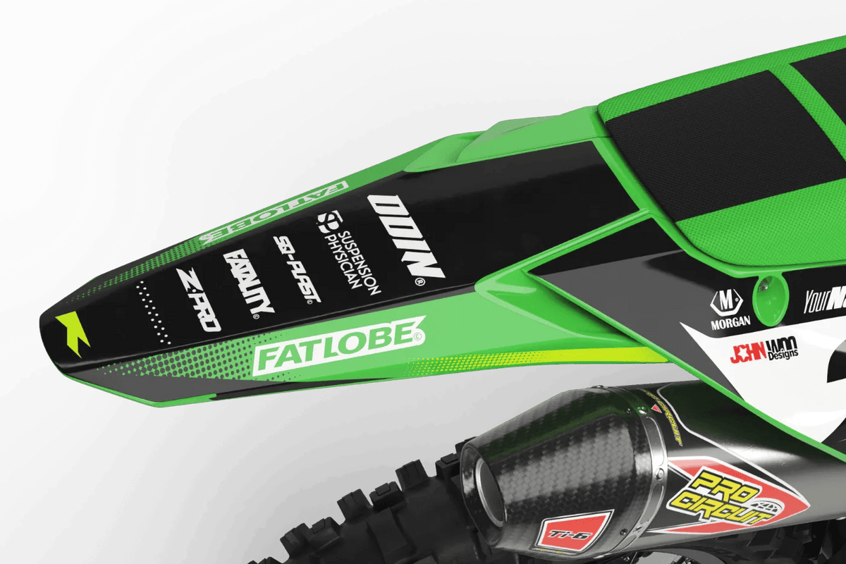 KAWASAKI KX/KXF Semi-Custom Deco Kit - Aura