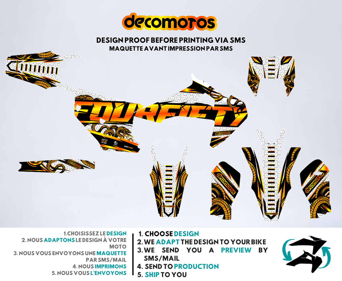 White FourFifty by @sumonico_official - Kit Déco Semi-Personnalisé