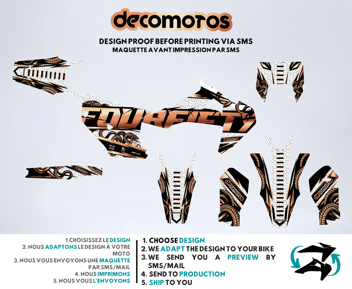 White FourFifty by @sumonico_official - Kit Déco Semi-Personnalisé