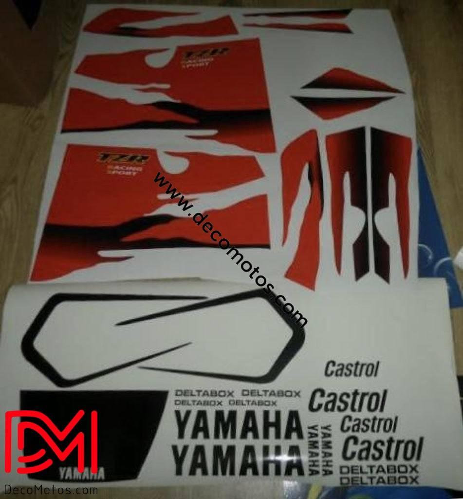 Kit déco YAMAHA TZR 125 avant 2002 (1998) - RED