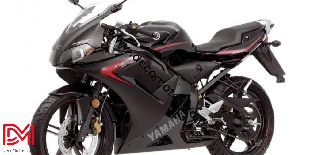 kit grafiche YAMAHA TZR dopo il 2002 - BLACK & RED
