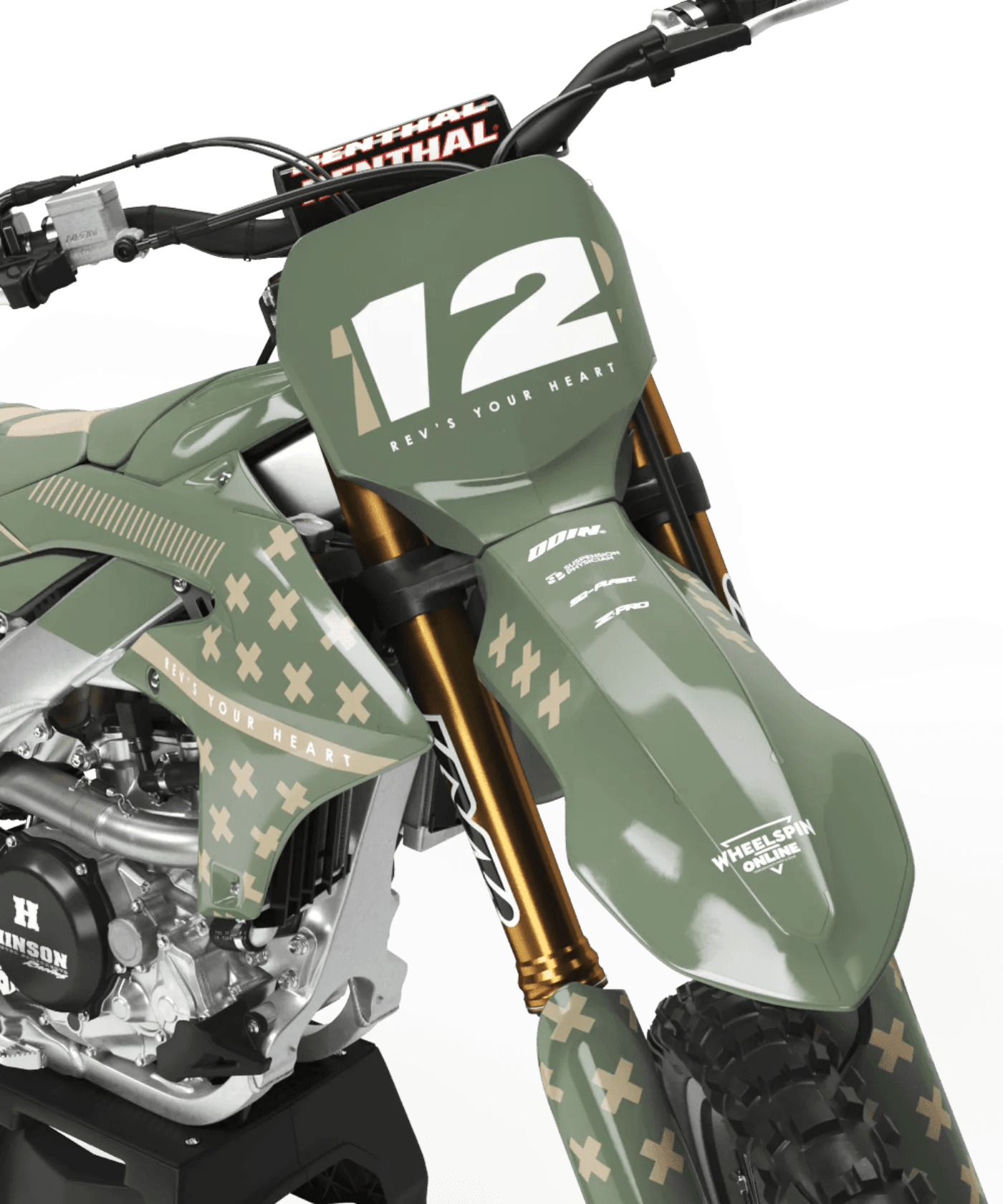 Arcane - Kit Déco YAMAHA YZ/YZF/WR/WRF/TTR/DTR/DTX/XT660
