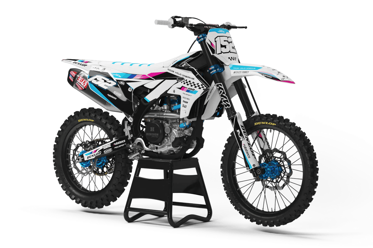 Ópalo - Kit de decoración YAMAHA YZ/YZF/WR/WRF/TTR/DTR/DTX/XT660