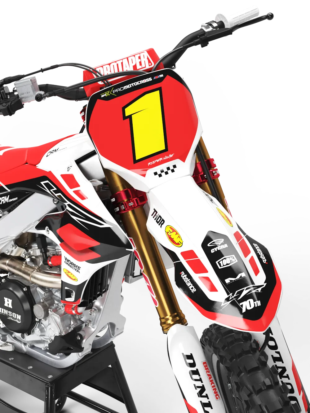 Kit Déco Yamaha YZF 250 2024-2025 & YZF 450 2023-2025 - LYSERA