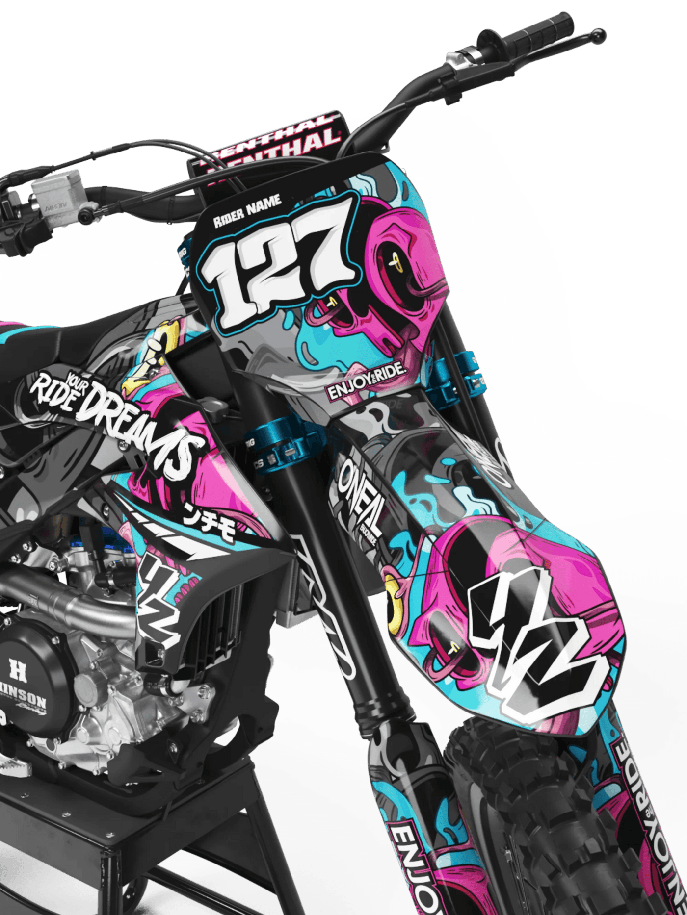 Griffin - Kit Déco YAMAHA YZ/YZF/WR/WRF/TTR/DTR/DTX/XT660