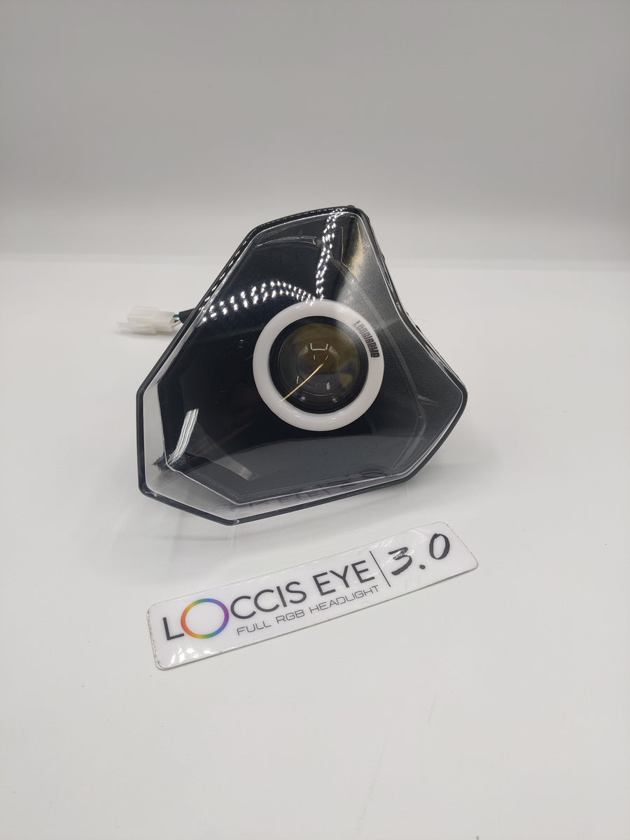 Plaque Phare LED Loccis Eye 3.0 KTM 2014-2023 (Couleur modifiable)