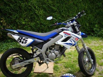 Kit Déco DERBI DRD RACING 2004-2009 - 85th ANNIVERSARY BLEU