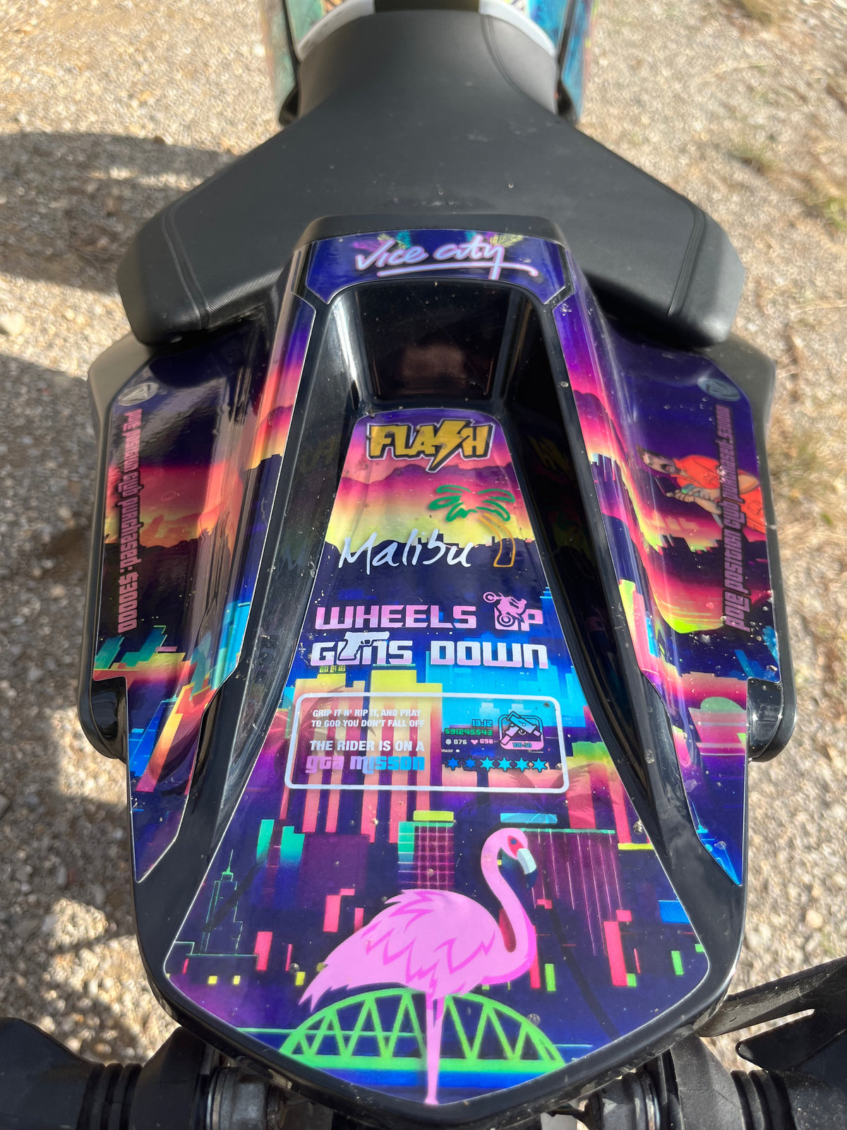 VICE CITY - Semi-Custom KTM DUKE graphics kit