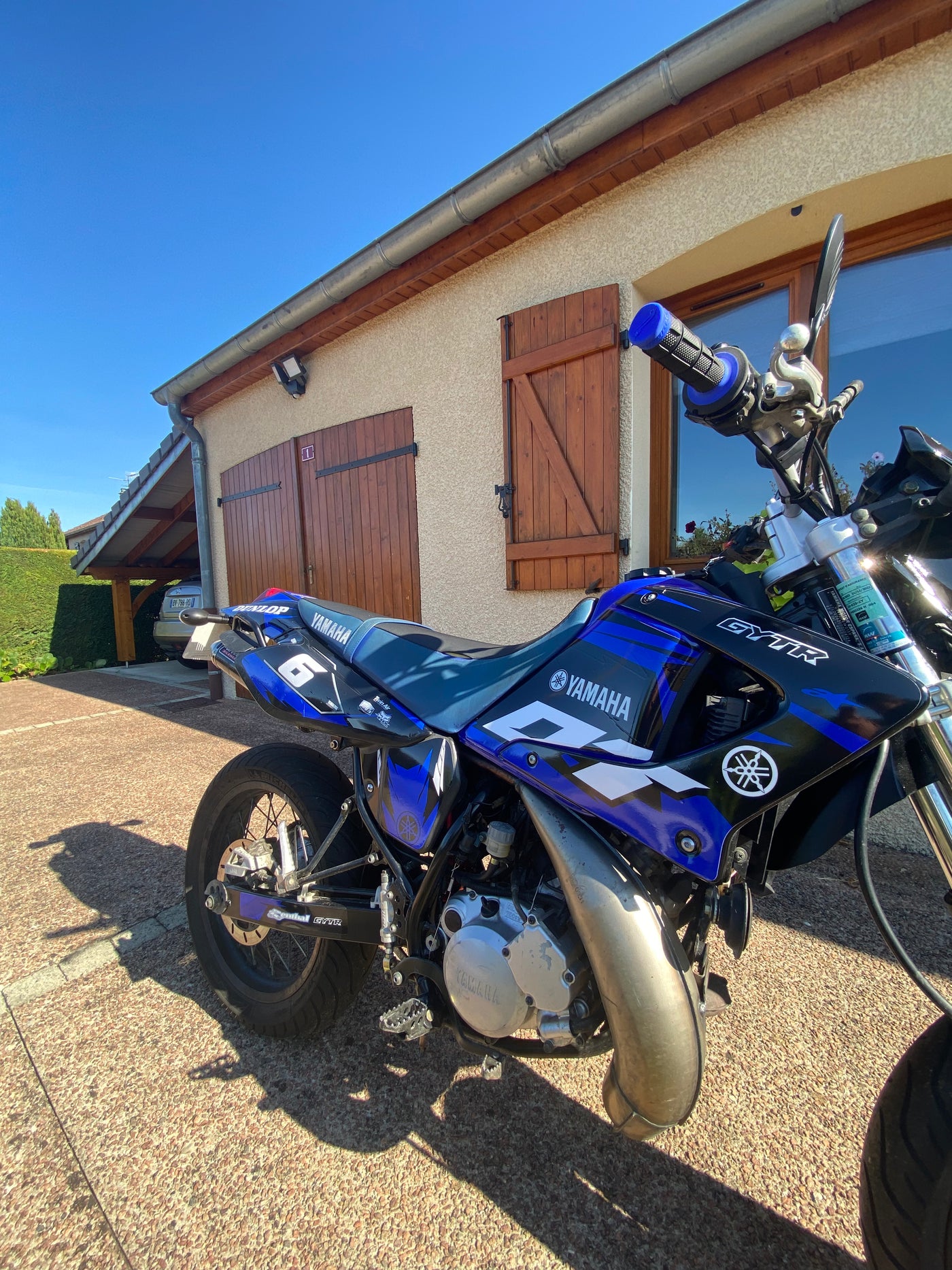 Kit decorativo Yamaha DTR DTX 125 2004-2007 - BLU