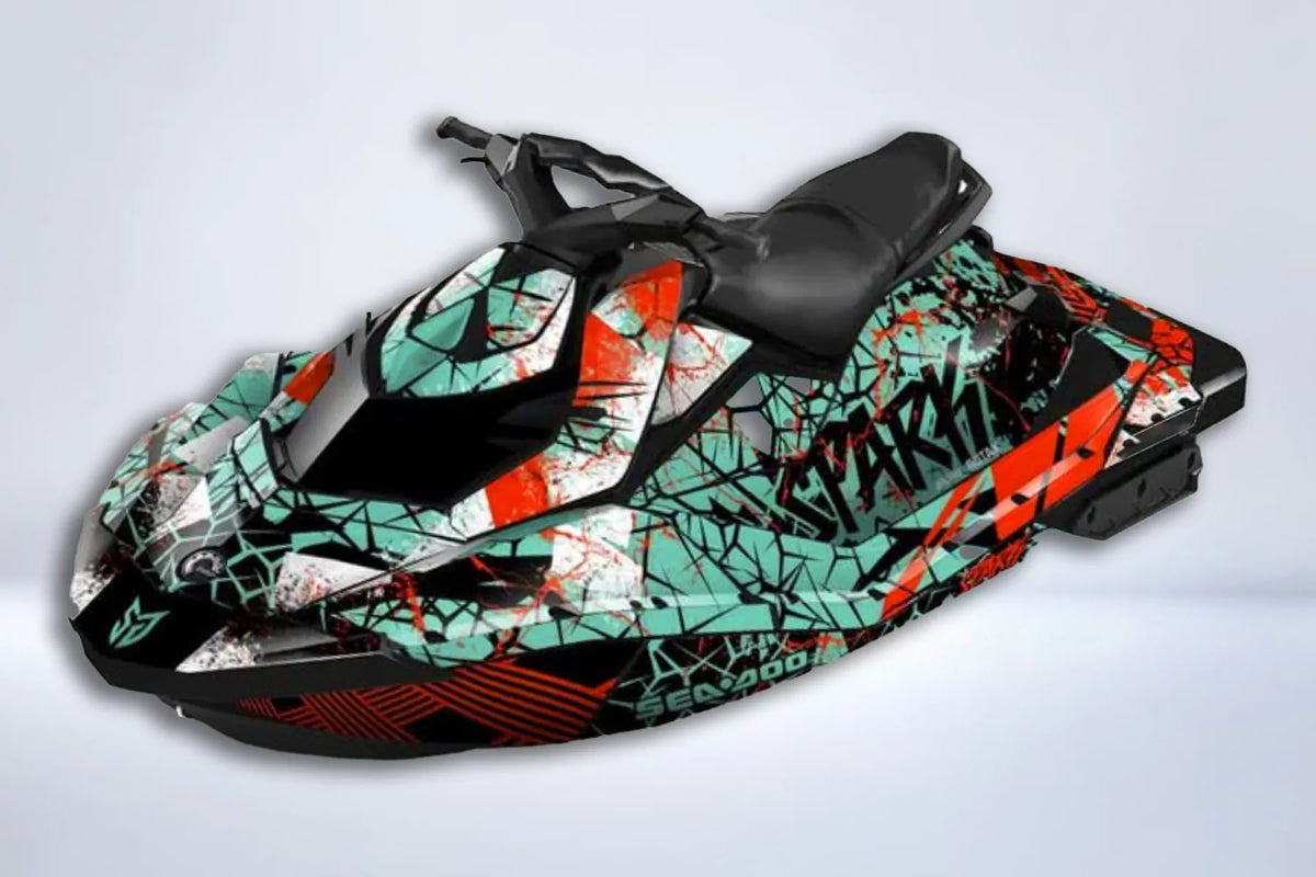 Graphics kit Seadoo SPARK TRIXX 2UP 3UP 2019-2023 - MORVAX