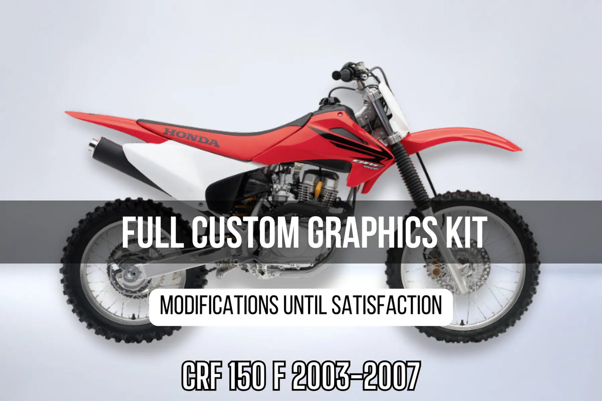 Kit Déco HONDA CRF 150 F 2003-2007 100% personnalisé