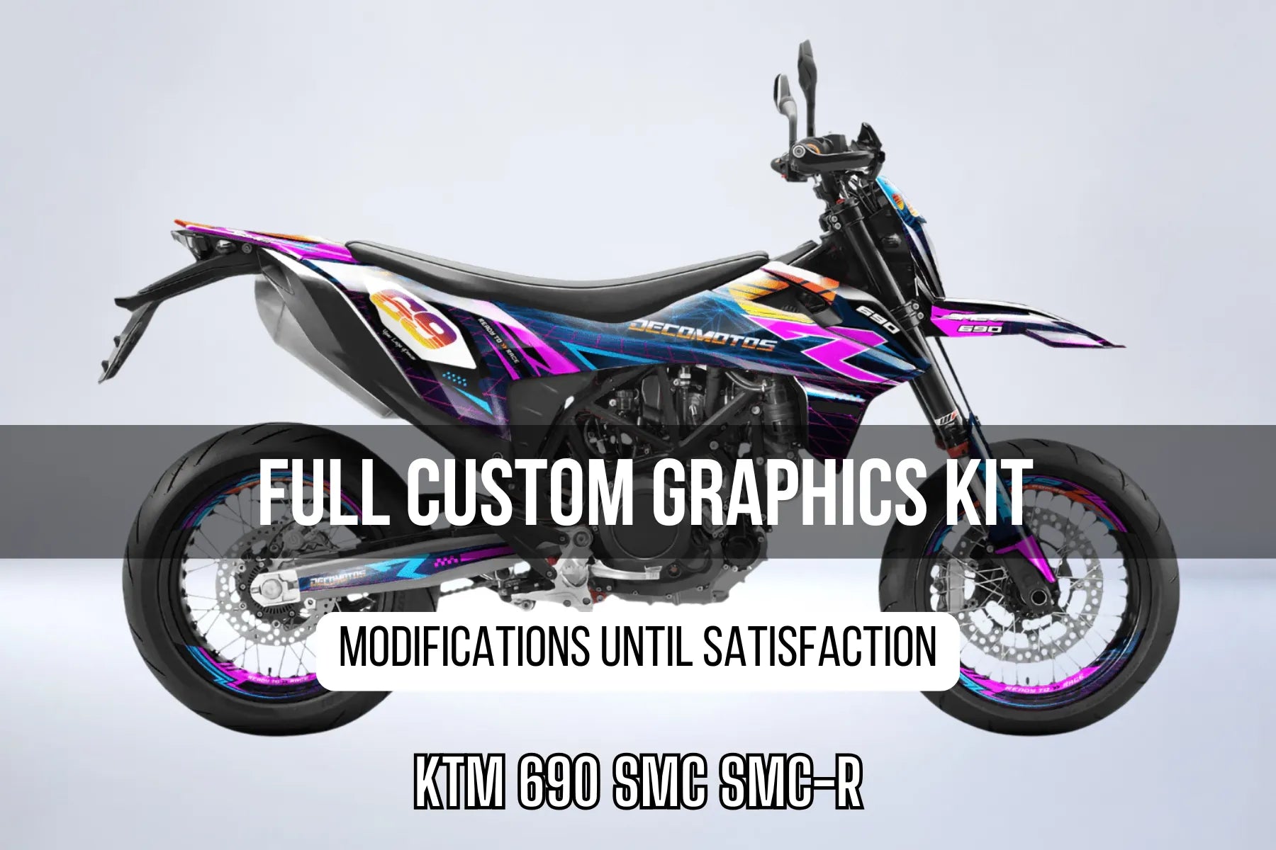 KTM 690 SMC SMC-R 100% Custom Decal Kit