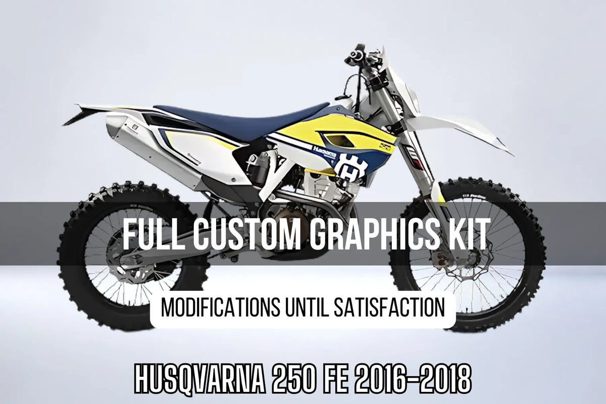 Kit Déco HUSQVARNA 250 FE 2016-2018 100% personnalisé