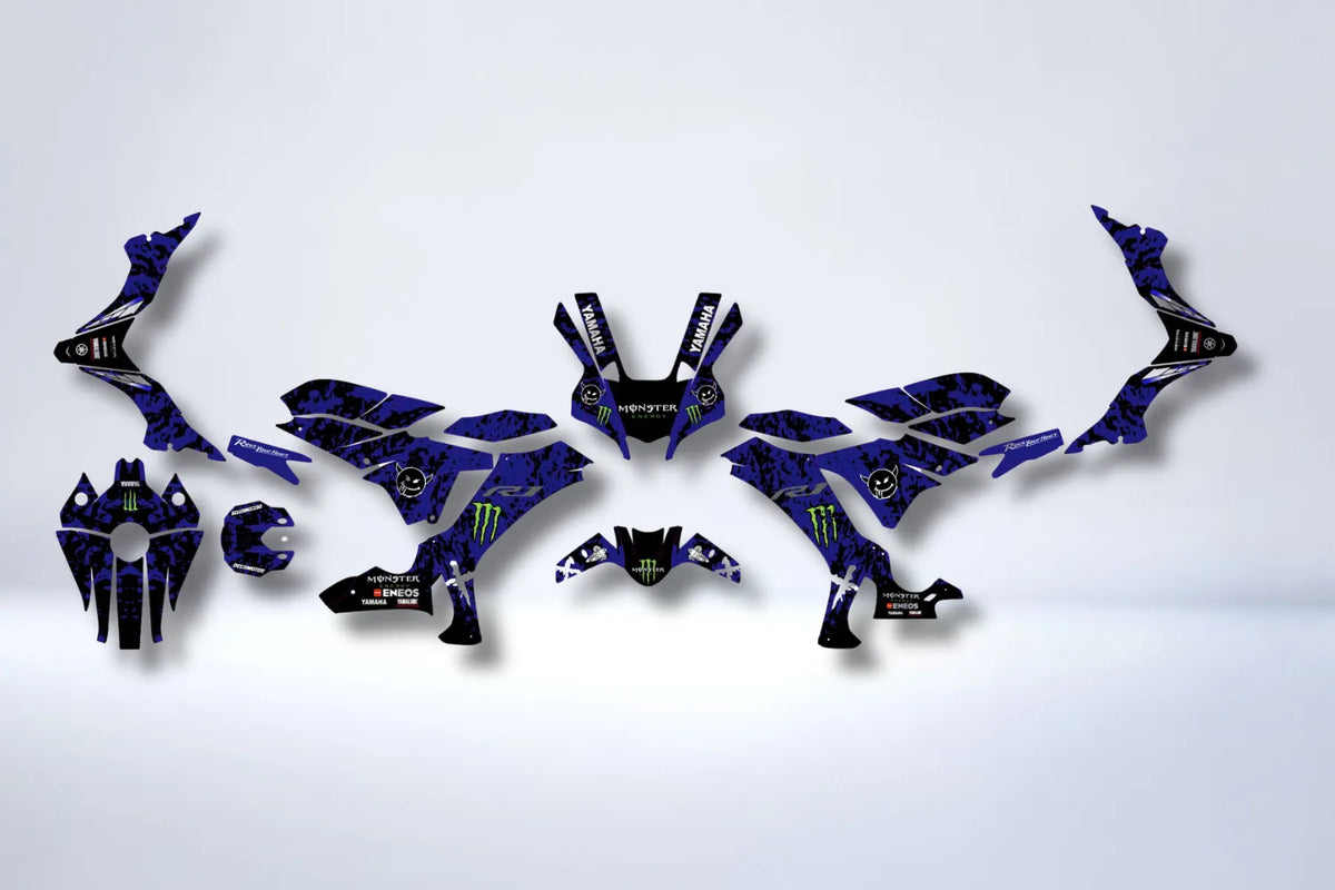 Kit Déco YAMAHA YZF R1 2020-2024 - DEMON