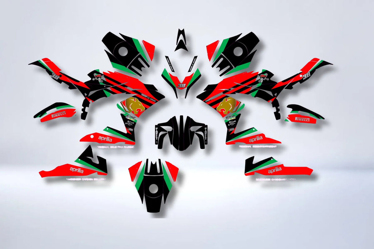 Kit decorativo APRILIA RSV4 2009-2012 ITALIA