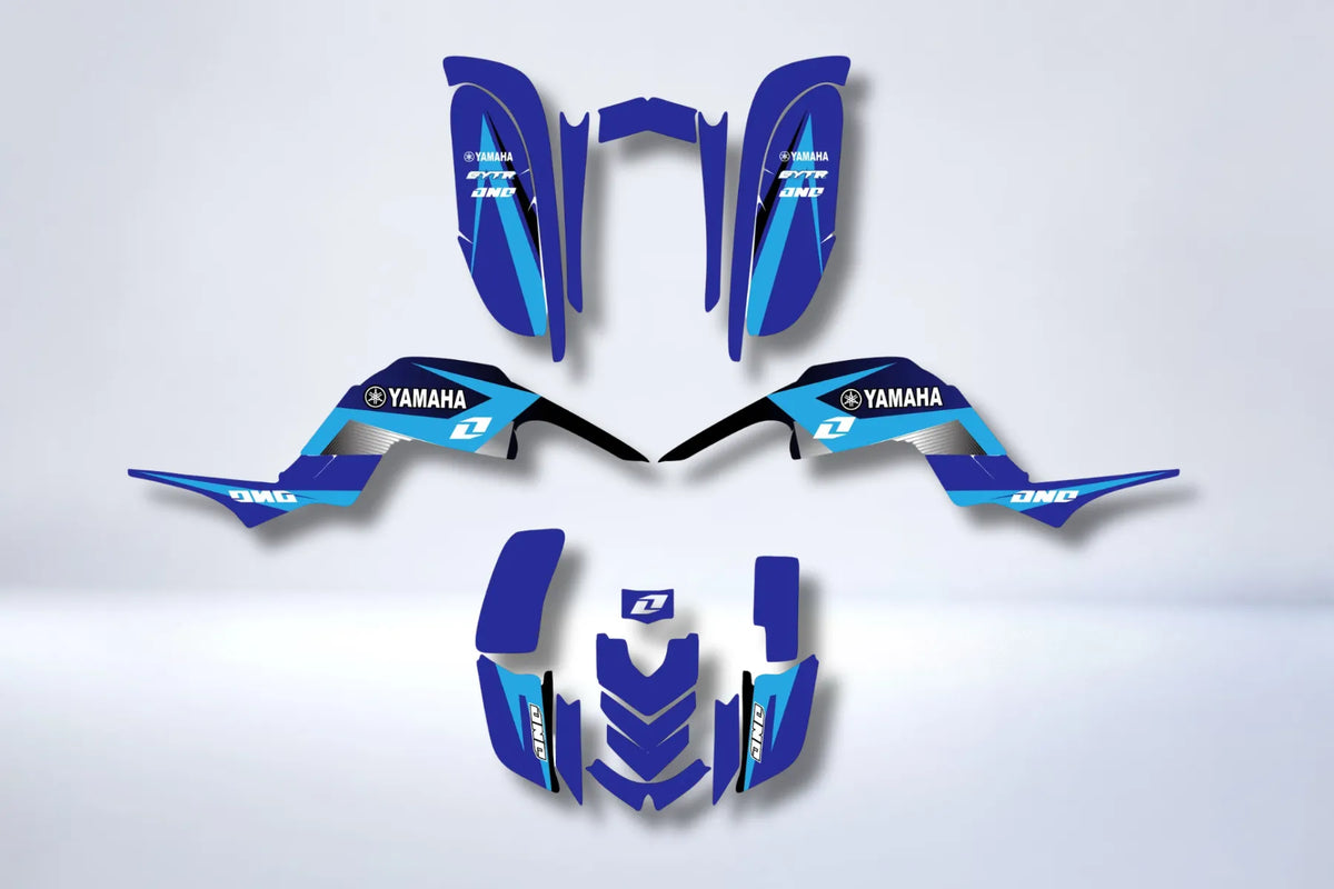 kit gráfico Yamaha YFM 660 RAPTOR - BLUE