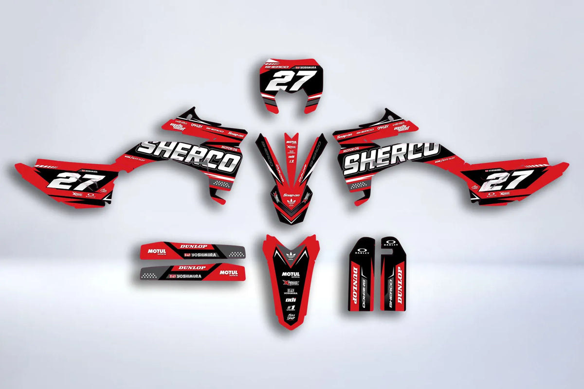 kit gráfico Sherco SE-R / SM-R 50cc - FASTHOUSE