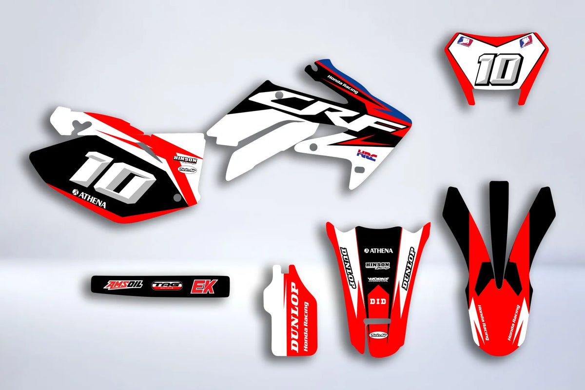 graphics kit HONDA CRF250X 2004-2016 - BLUE RED