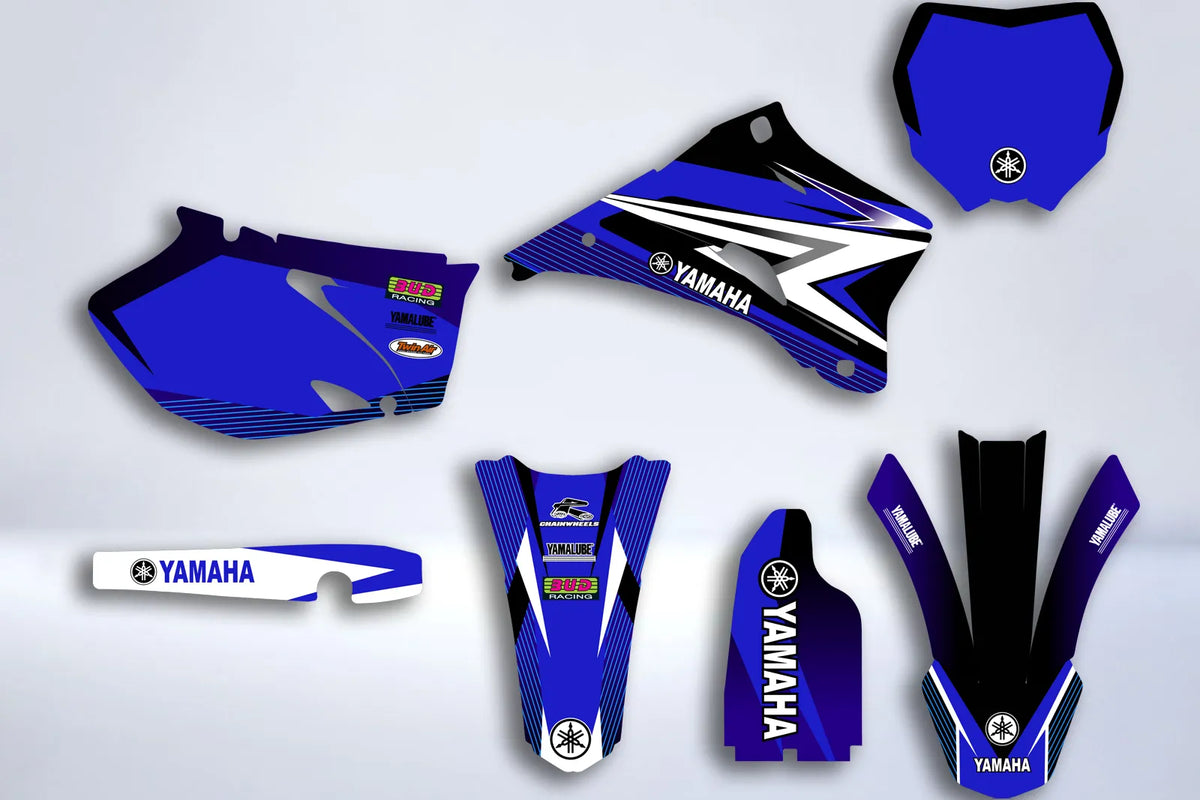 YAMAHA YZF 250-450 2006-2009 Deco Kit - BLUE