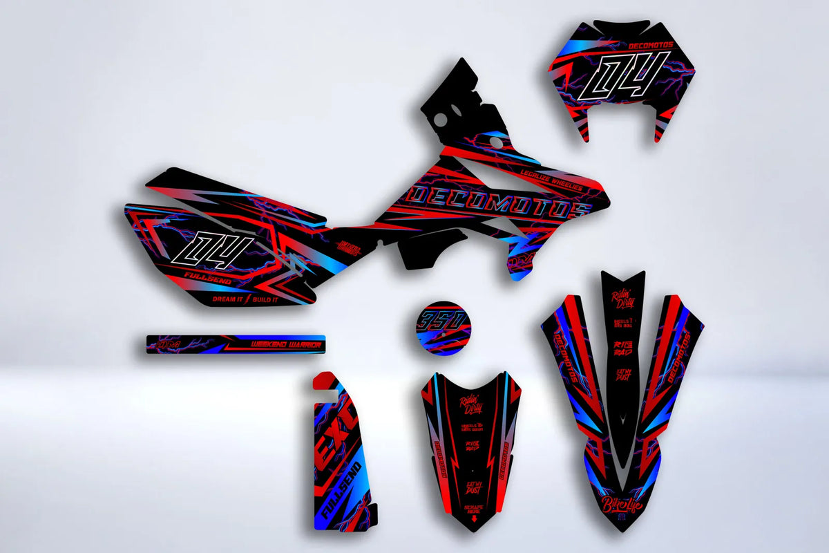 graphics kit BETA RR Enduro 2018-2019 - STELLAR RED
