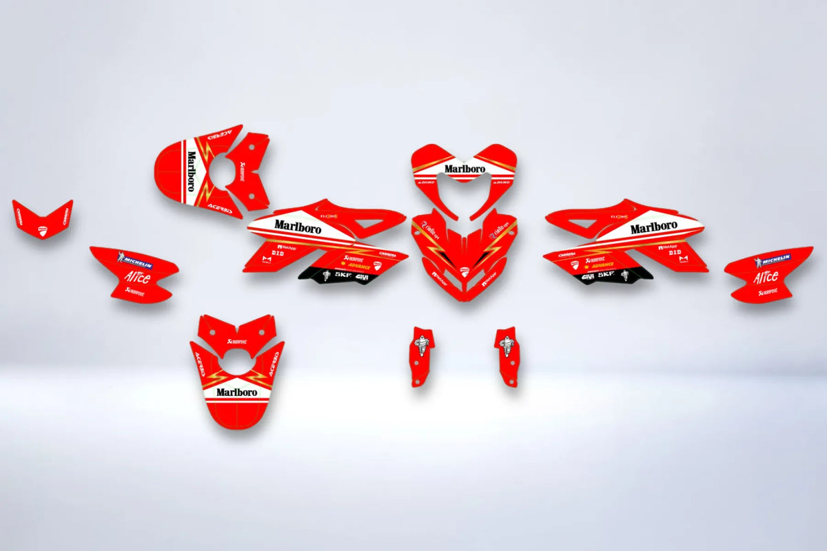 Dekor-Kit Ducati Hypermotard 796 1100 - MALBORO