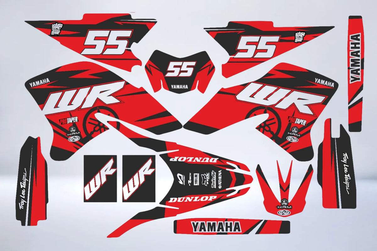 Kit Déco Yamaha WR250X/R 2008-2015 - RED