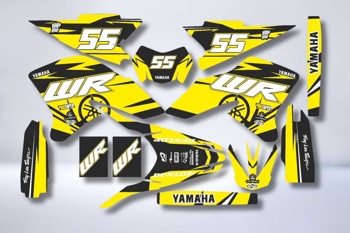 Kit Déco Yamaha WR250X/R 2008-2015 - YELLOW