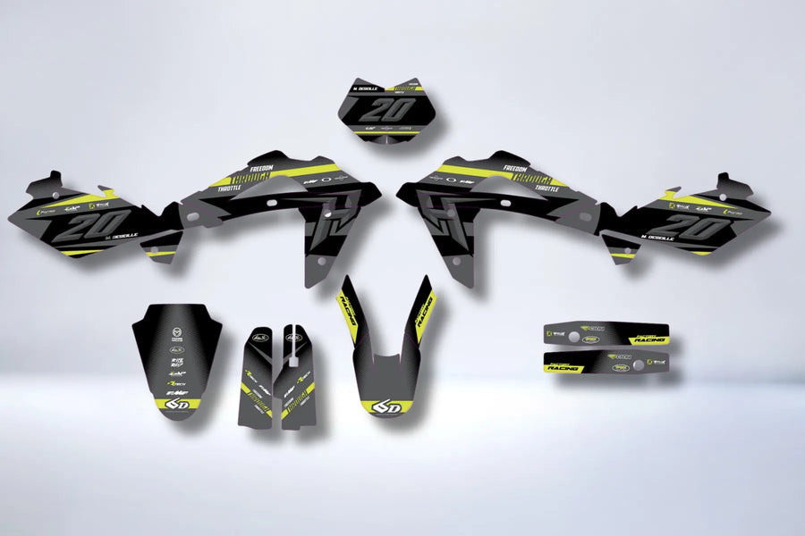 Husqvarna SMS / WR / CR / TE / 450-510 SM 2006-2013 graphics kit - LONDON