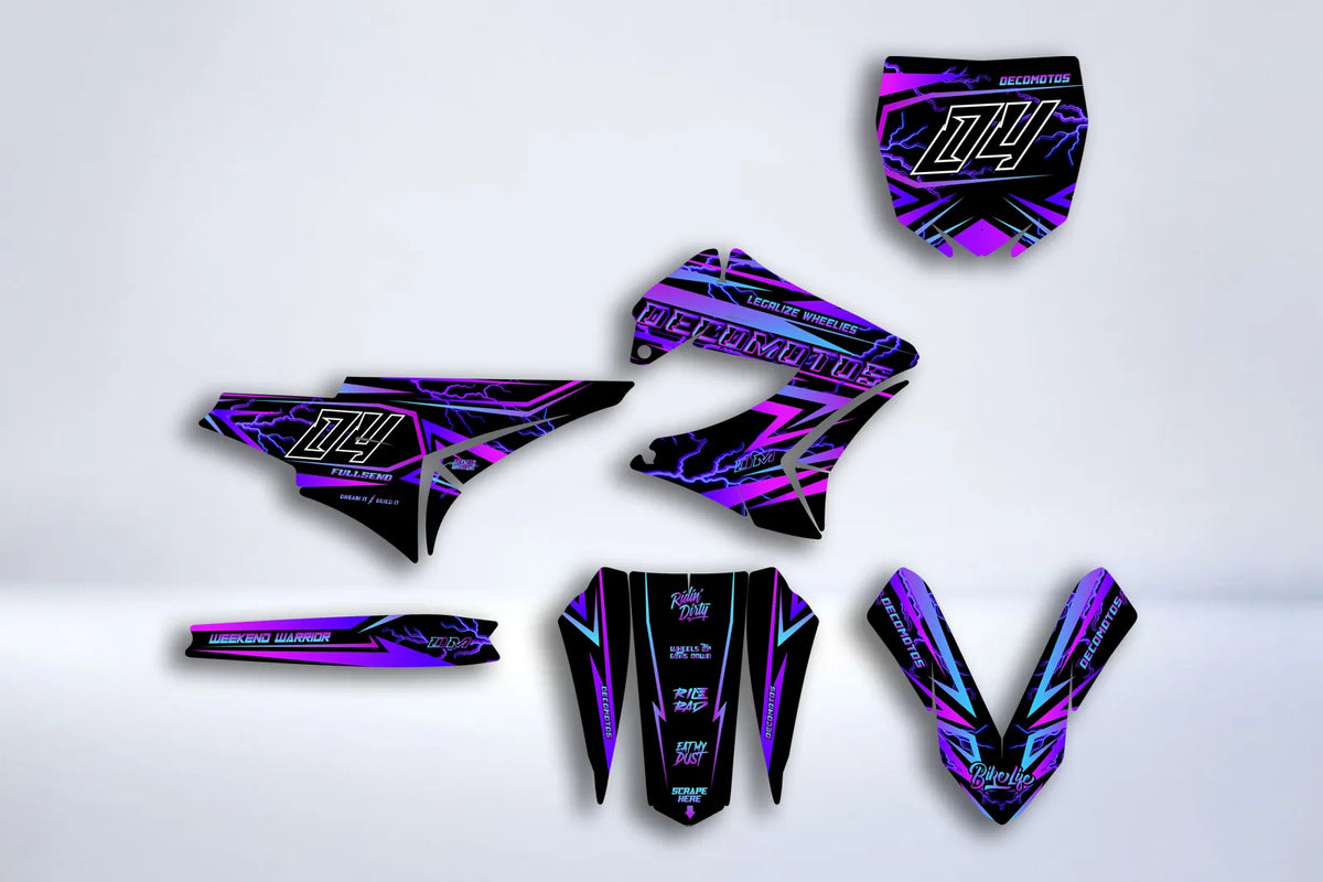 Dekorationsset DERBI PLASTIK TNT - STELLAR