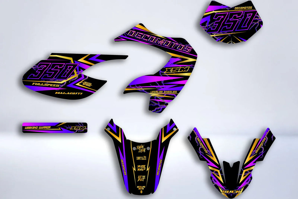 MALAGUTI XSM 2002-2011 graphics kit - STELLAR