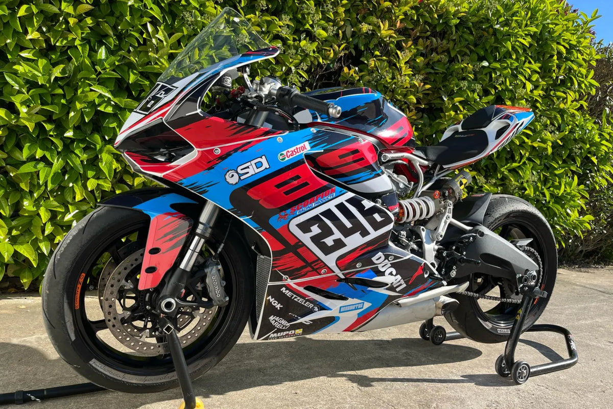 Ducati Panigale 899/1199/1199s 2012-2015 graphics kit - RACE