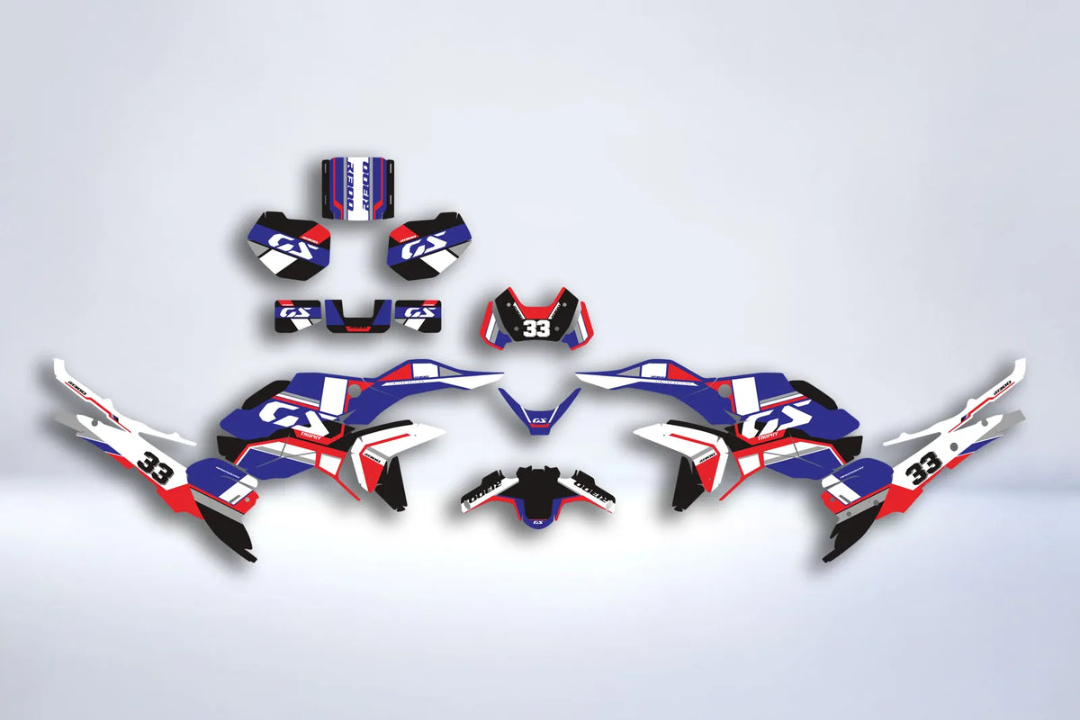Kit Déco BMW R 1300 GS 2023-2025 - BLUE